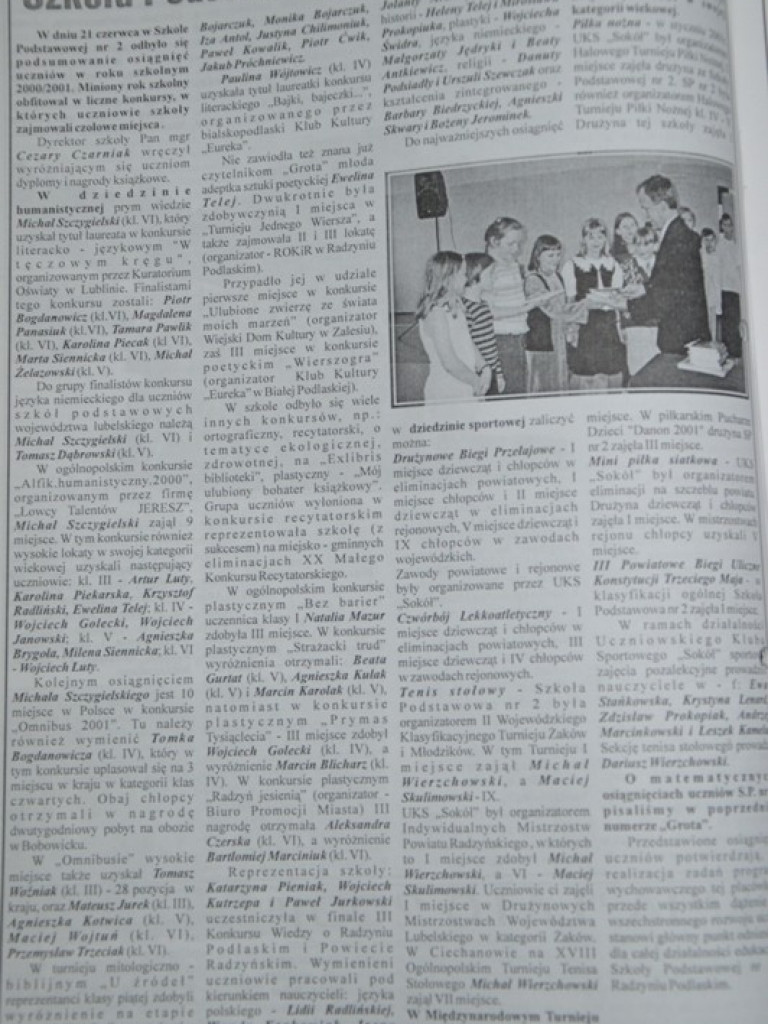 Wakacje 2001 w 