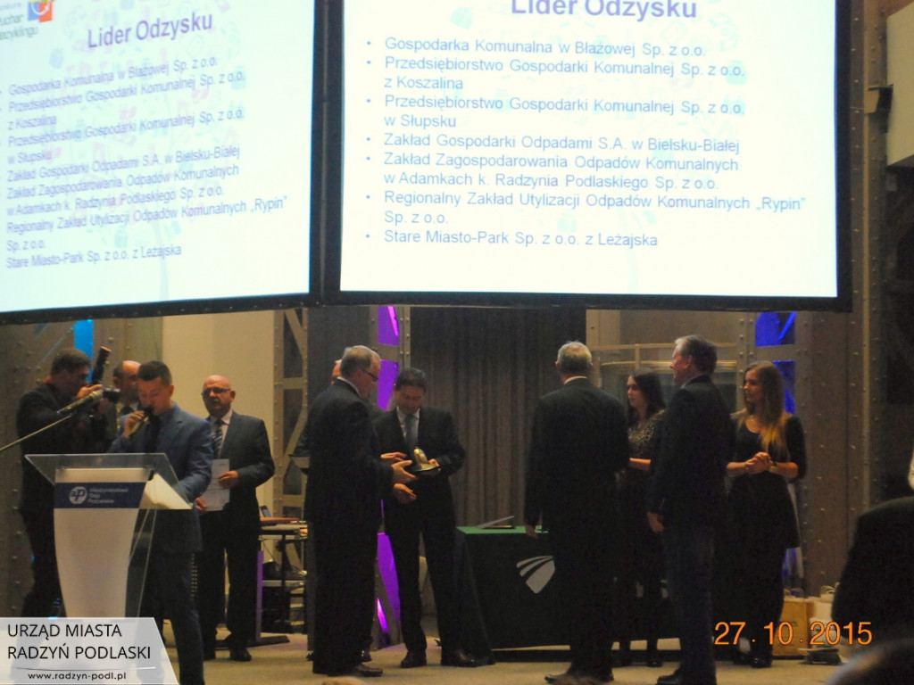 Miasto Radzyń Mistrzem Edukacji Recyklingowej