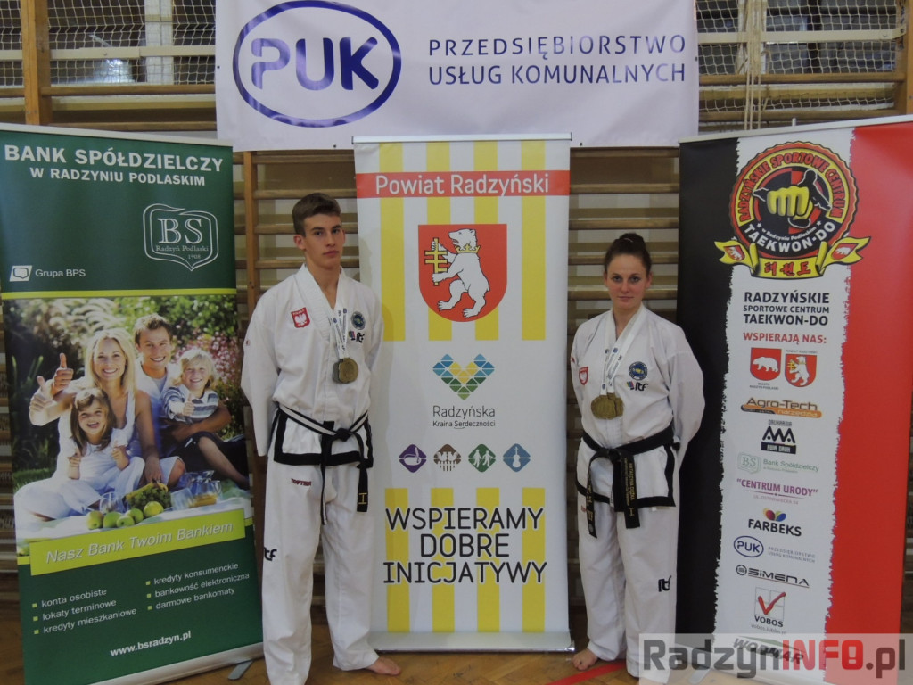 Katarzyna Ciężka i Eryk Niewęgłowski Mistrzami Europy w Taekwon-do!