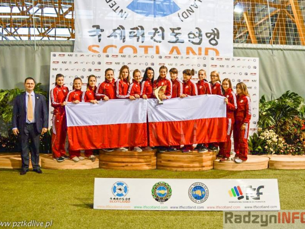 Katarzyna Ciężka i Eryk Niewęgłowski Mistrzami Europy w Taekwon-do!