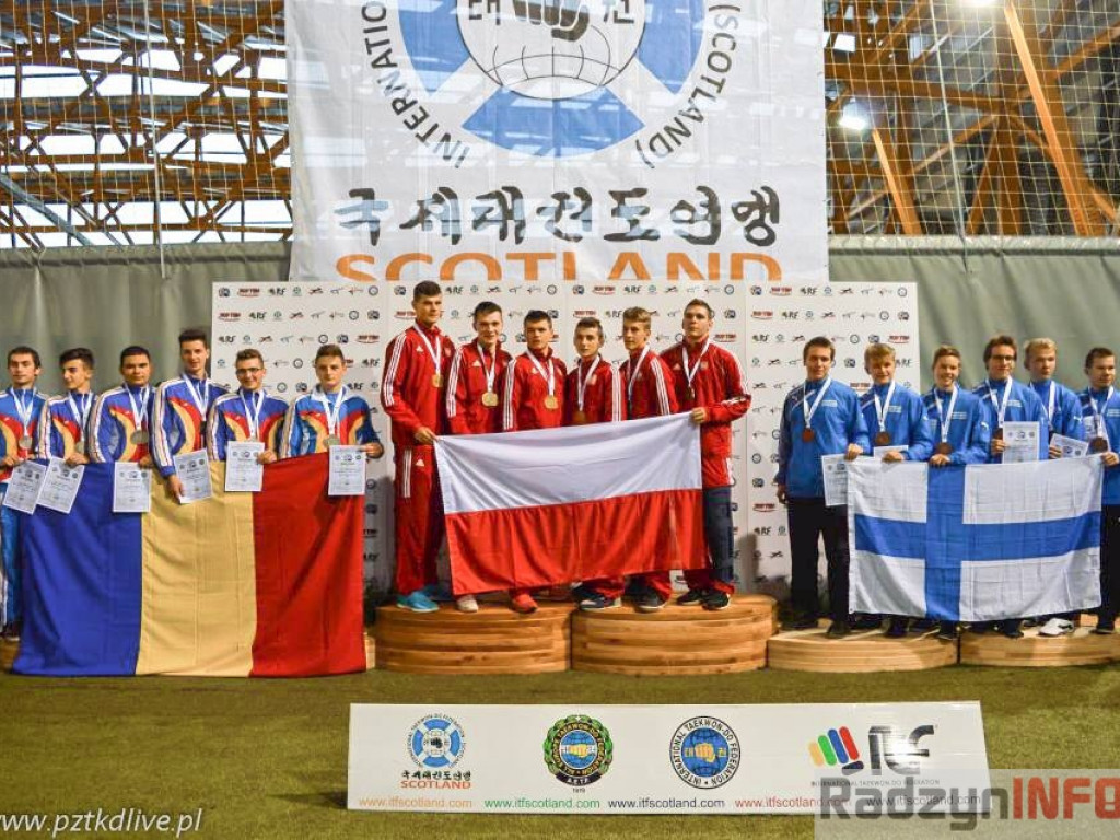 Katarzyna Ciężka i Eryk Niewęgłowski Mistrzami Europy w Taekwon-do!