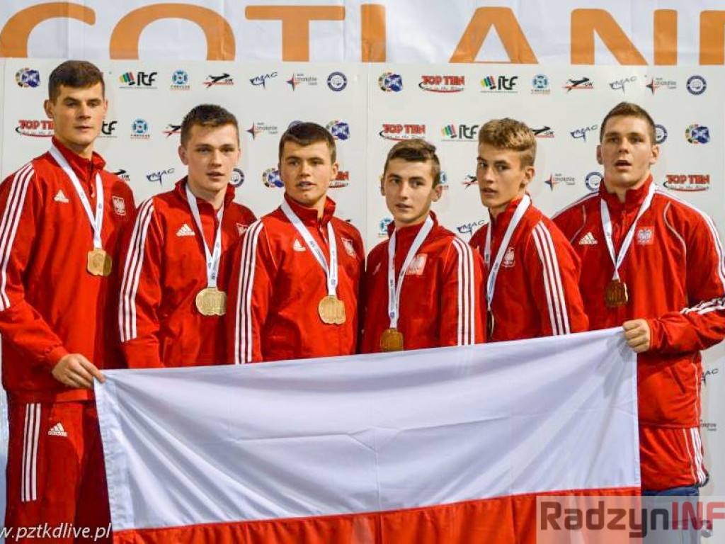 Katarzyna Ciężka i Eryk Niewęgłowski Mistrzami Europy w Taekwon-do!