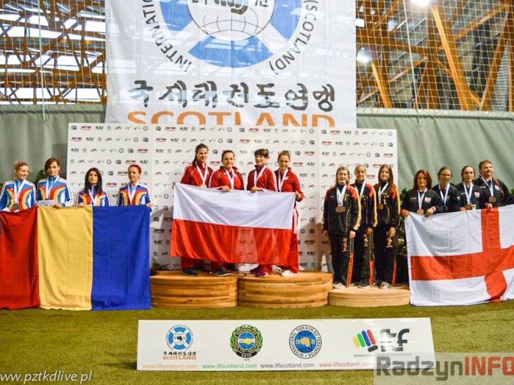 Katarzyna Ciężka i Eryk Niewęgłowski Mistrzami Europy w Taekwon-do!