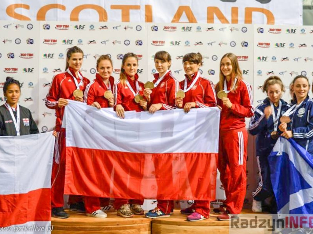 Katarzyna Ciężka i Eryk Niewęgłowski Mistrzami Europy w Taekwon-do!