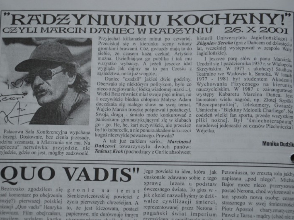 Wspomnień czar czyli archiwum Grota