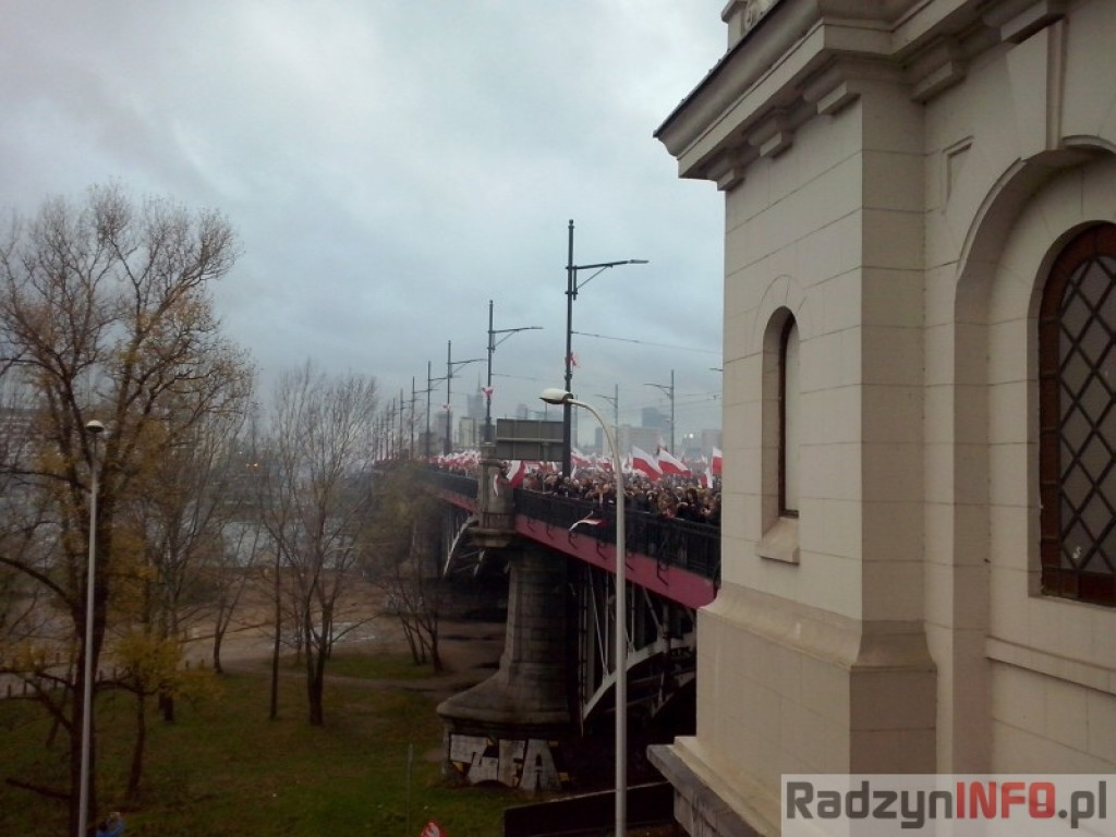 Relacja z radzyńskiego wyjazdu na Marsz Niepodległości