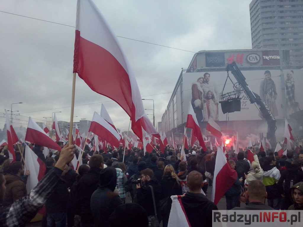 Relacja z radzyńskiego wyjazdu na Marsz Niepodległości