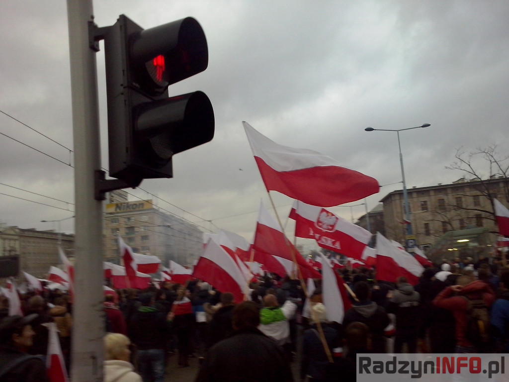 Relacja z radzyńskiego wyjazdu na Marsz Niepodległości