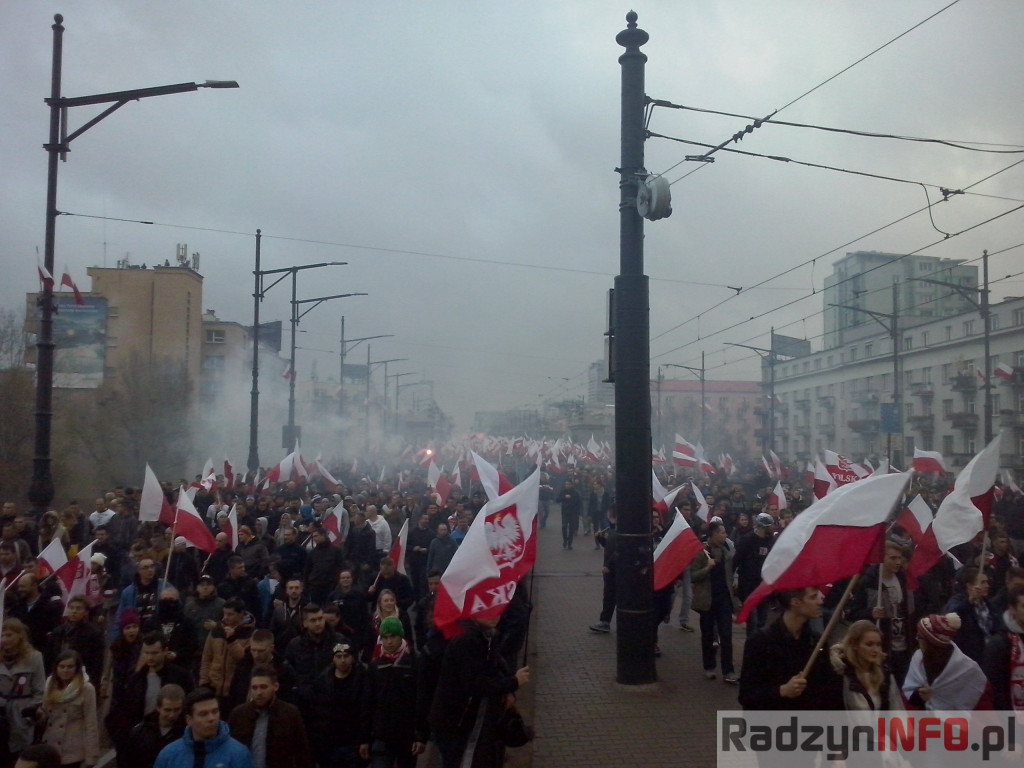 Relacja z radzyńskiego wyjazdu na Marsz Niepodległości