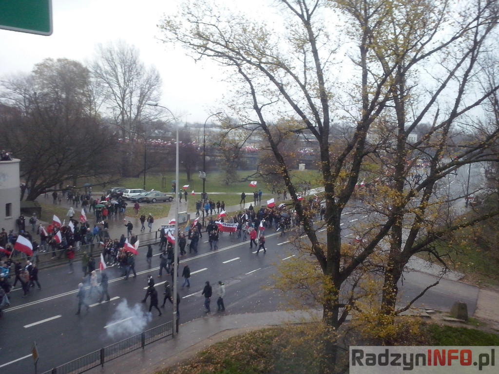 Relacja z radzyńskiego wyjazdu na Marsz Niepodległości