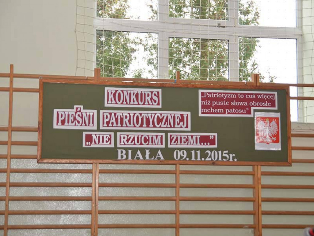 Fotorelacja z IV miejsko-gminnego konkursu pieśni patriotycznej