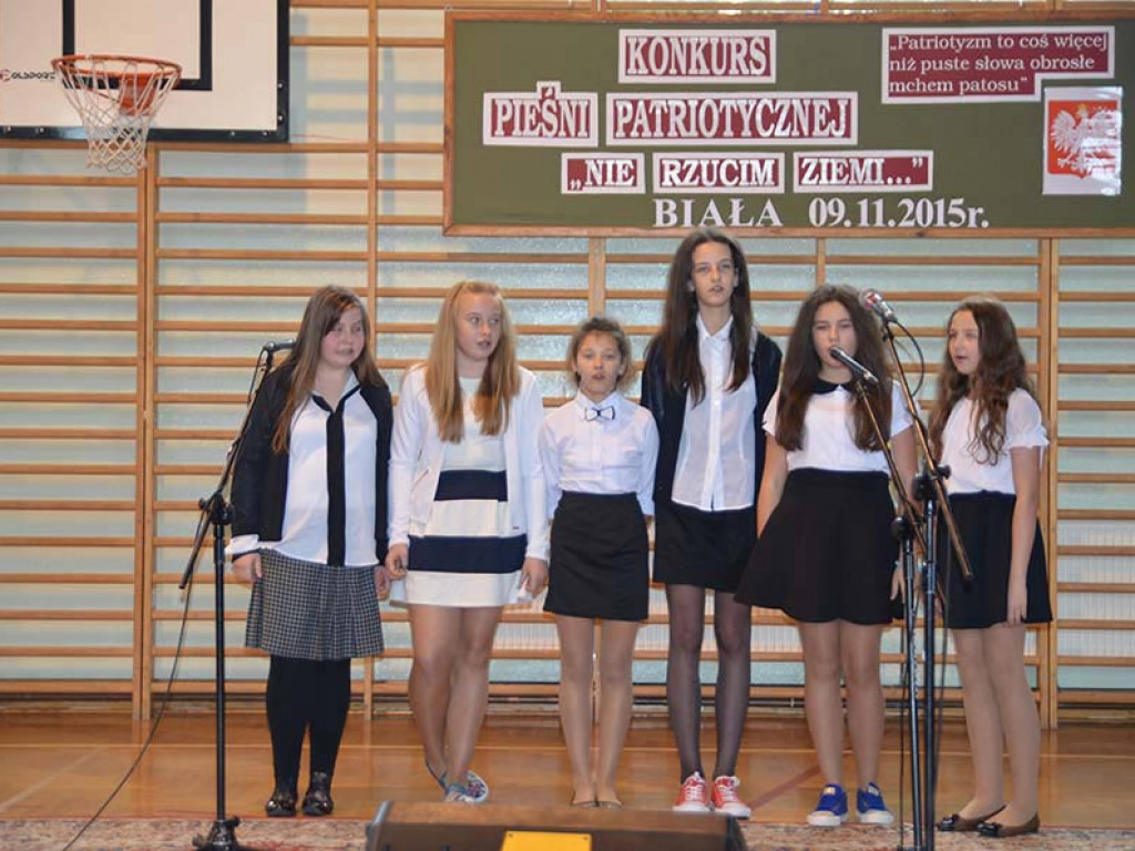 Fotorelacja z IV miejsko-gminnego konkursu pieśni patriotycznej