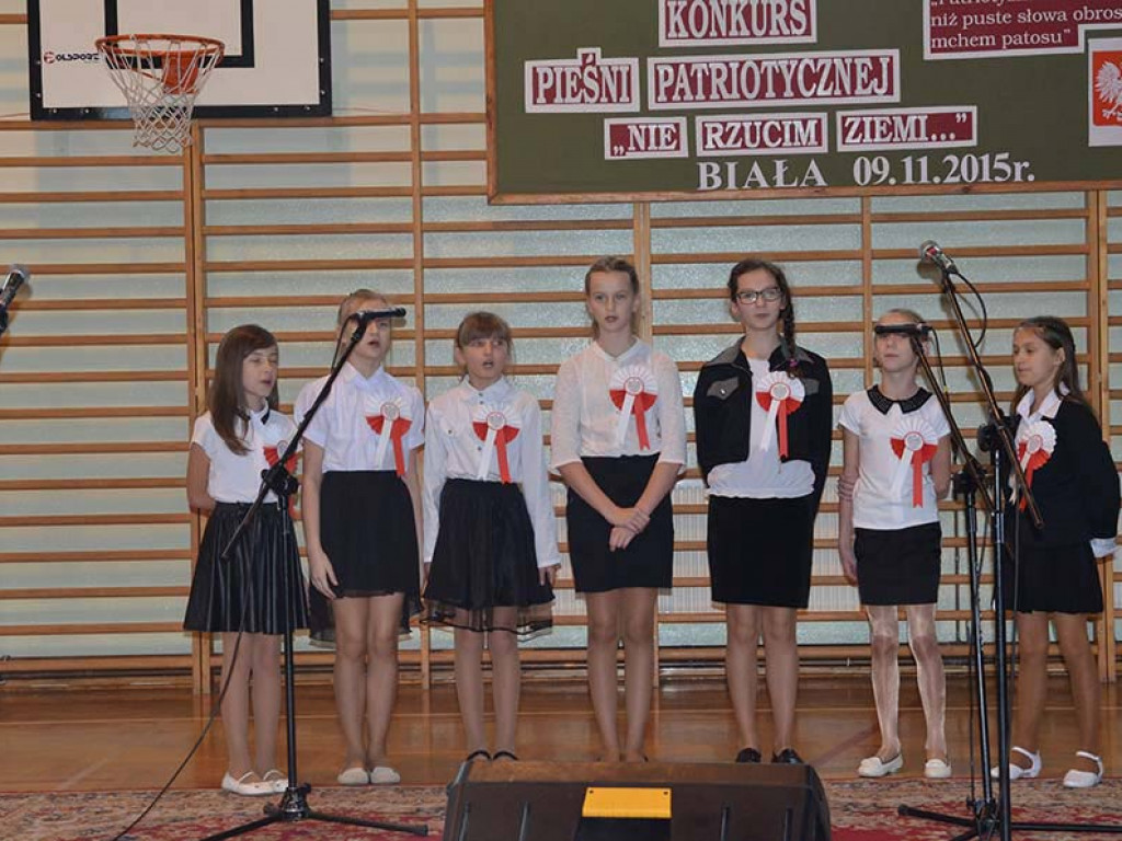 Fotorelacja z IV miejsko-gminnego konkursu pieśni patriotycznej