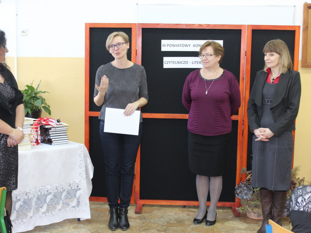 III Powiatowy Konkurs Czytelniczo - Literacki w Gimnazjum nr 2