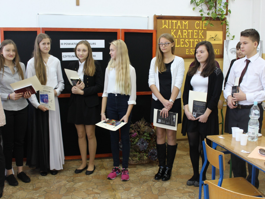 III Powiatowy Konkurs Czytelniczo - Literacki w Gimnazjum nr 2