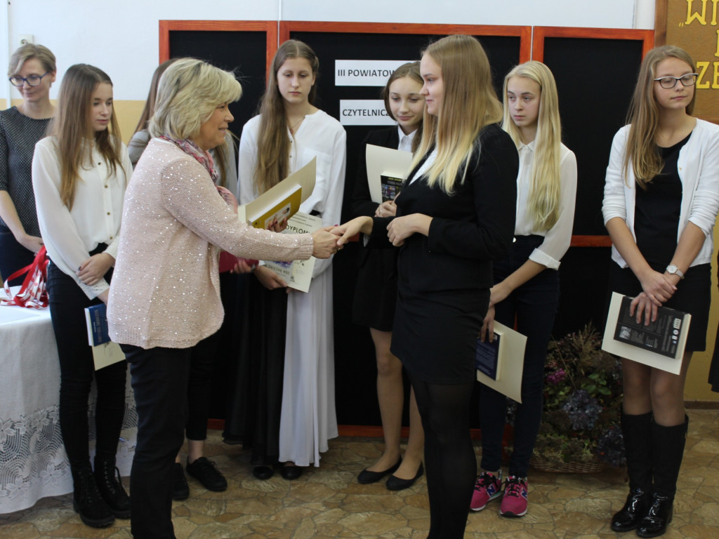 III Powiatowy Konkurs Czytelniczo - Literacki w Gimnazjum nr 2