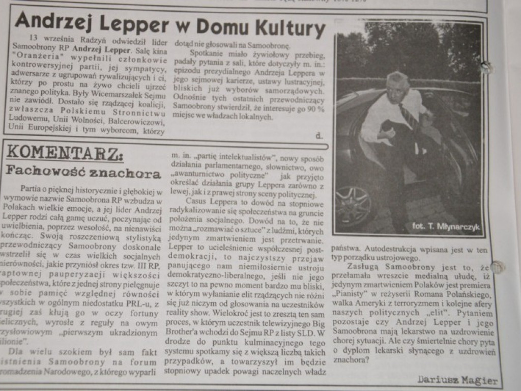Przegląd archiwalnych numerów 