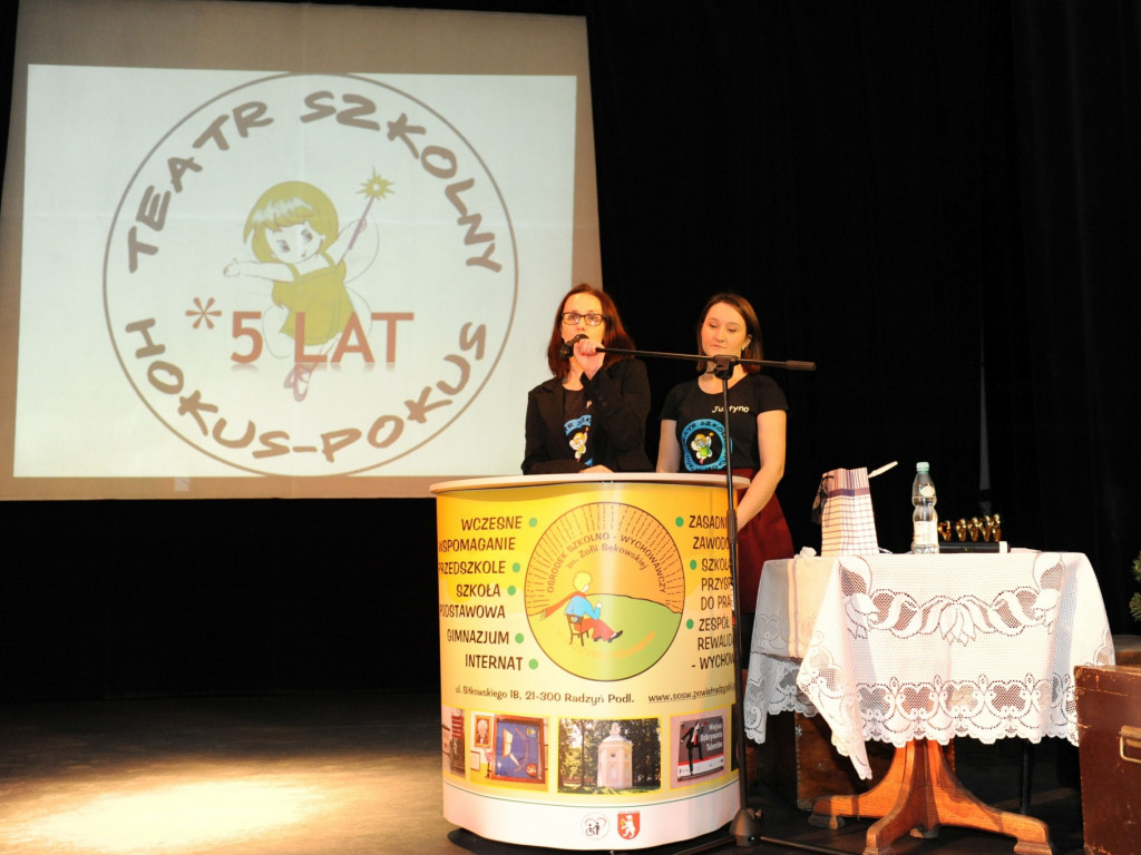 Jubileusz teatru Hokus-Pokus przy SOSW