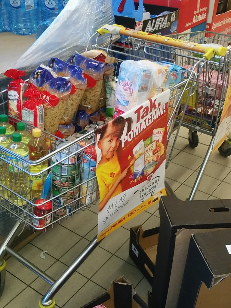 Zbiórka żywności radzyńskiego