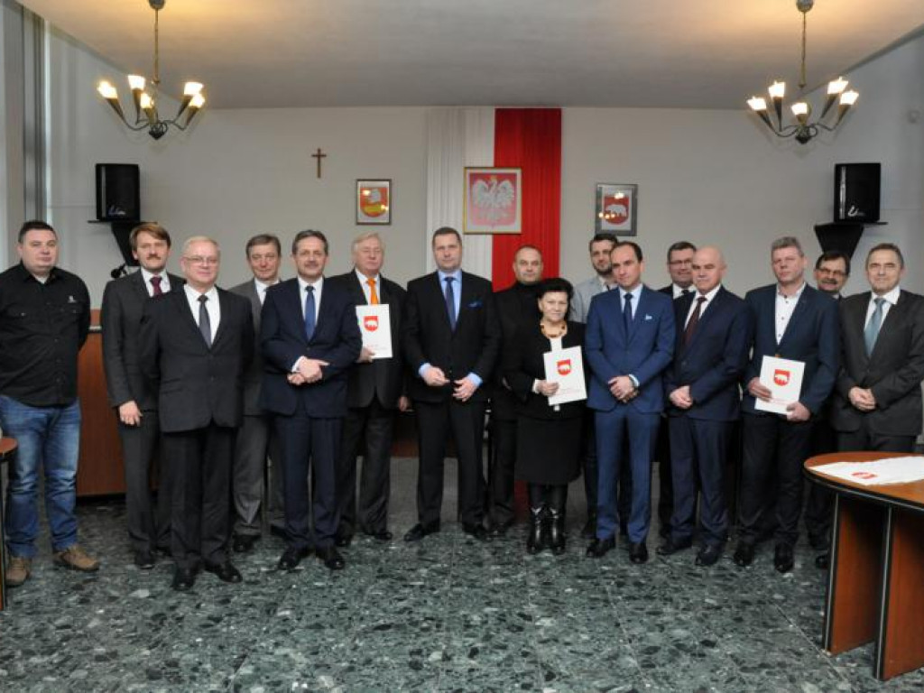 Podziękowania dla sponsorów iluminacji świetlnych