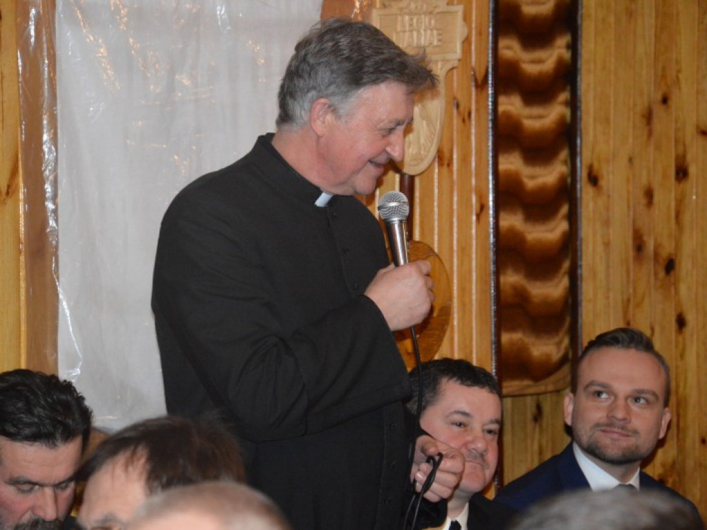 Wystąpienia uczestników spotkania opłatkowego środowisk prawicowych
