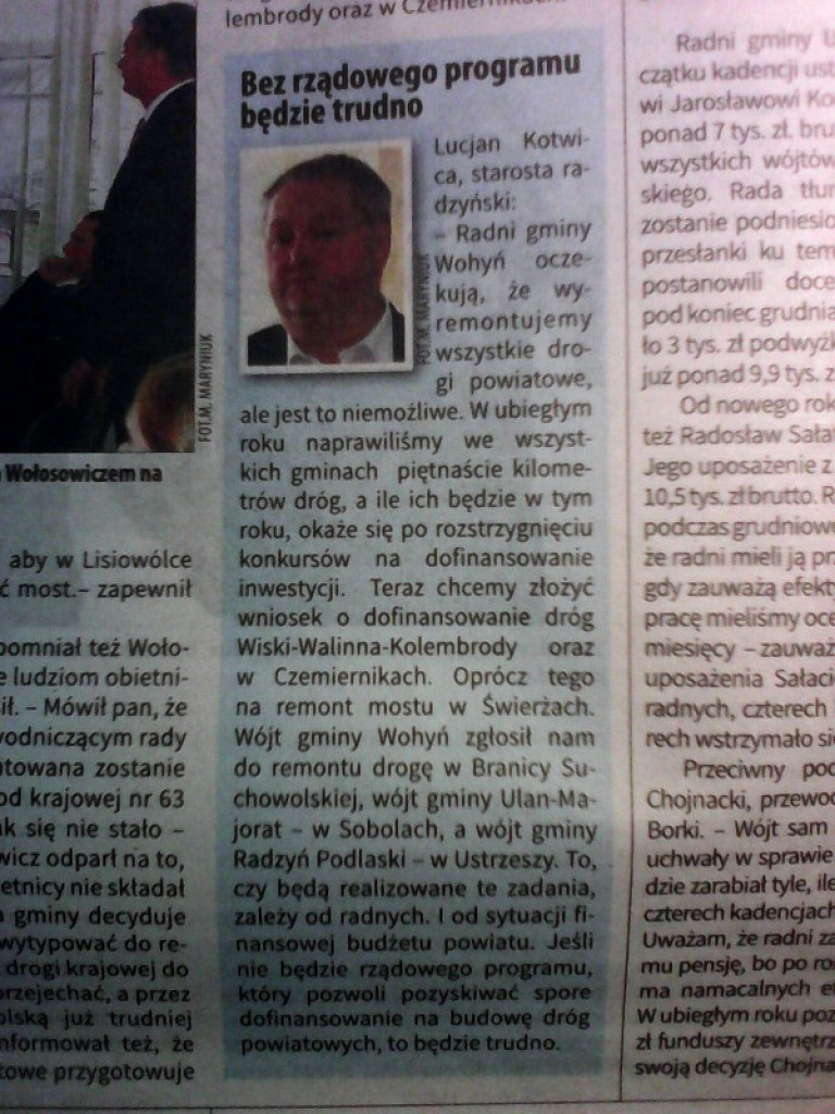 Z lokalnej prasy, czyli także o Wyklętych