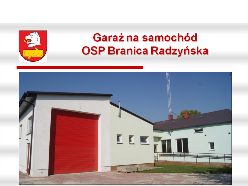Inwestycje w Gminie Radzyń Podlaski