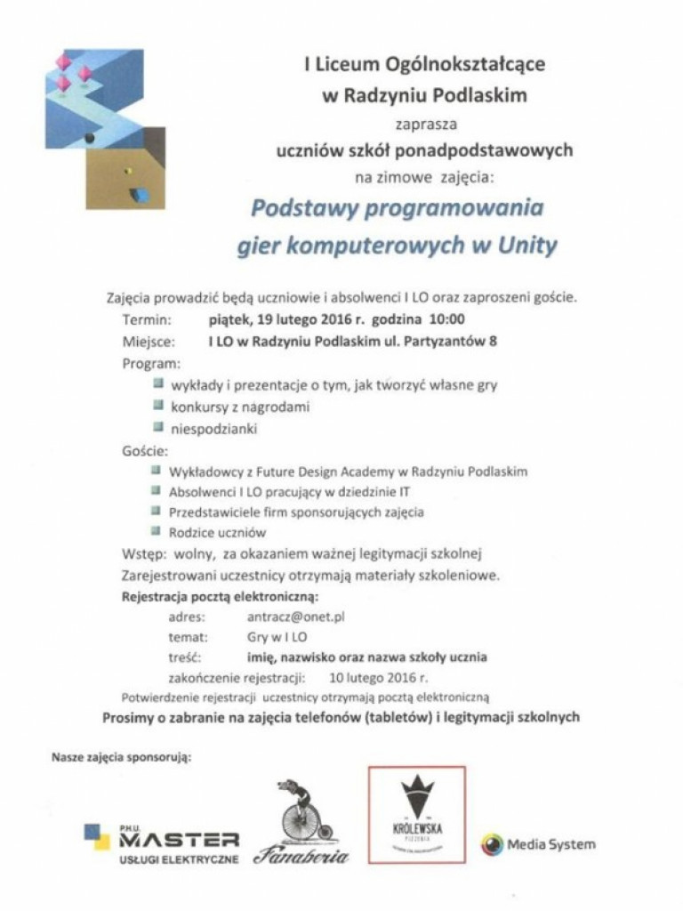 Ferie 2016 w Radzyniu