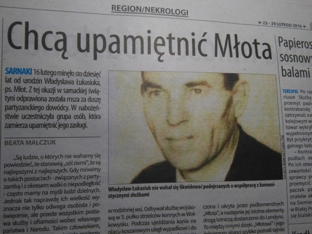 Historia odległa i bliższa, czyli z lokalnej prasy