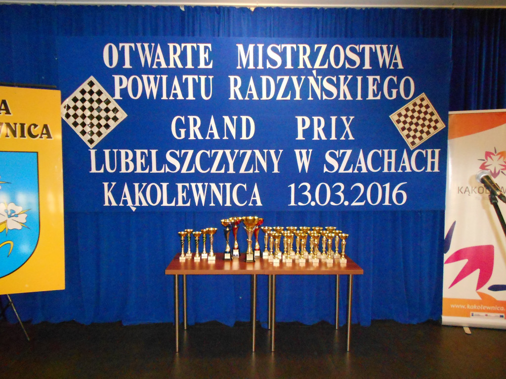 Fotorelacja z Otwartych Mistrzostw Powiatu Radzyńskiego w szachach