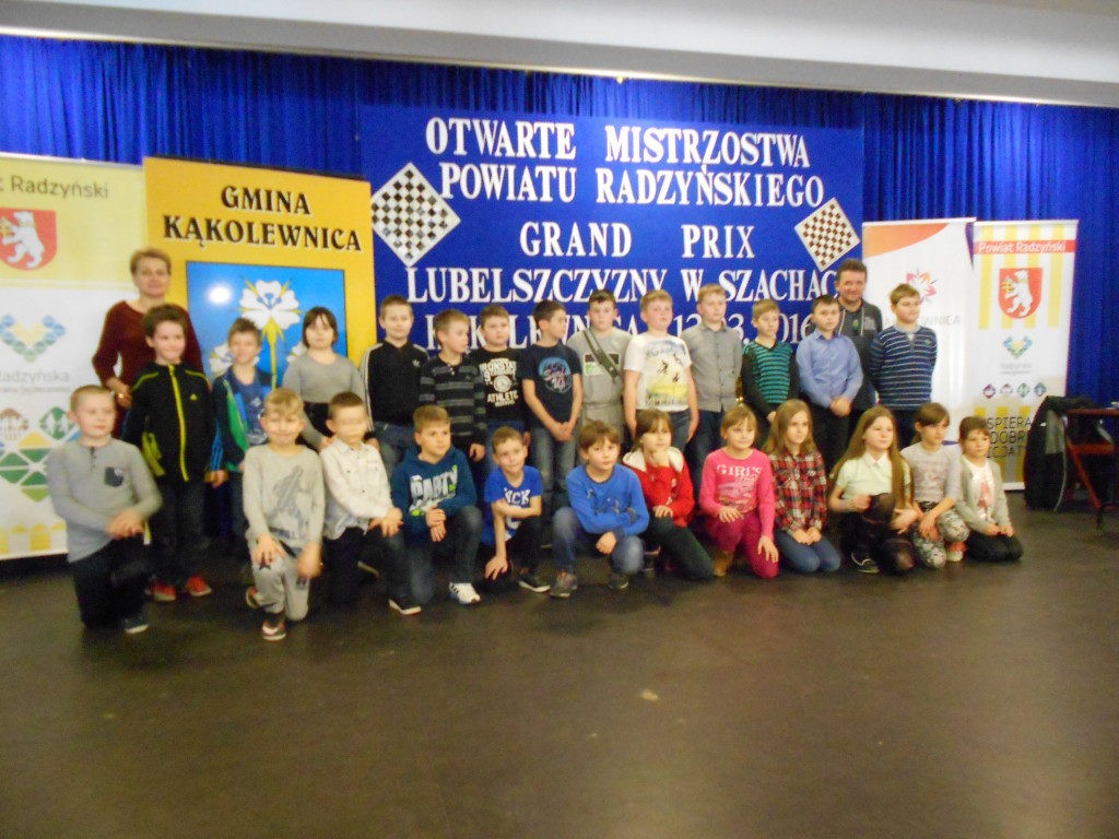 Fotorelacja z Otwartych Mistrzostw Powiatu Radzyńskiego w szachach
