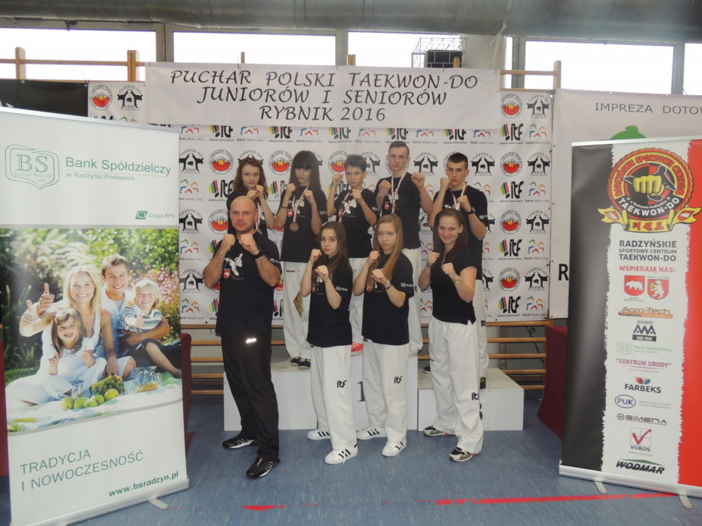 6 Medali Pucharu Polski dla Radzyńskiego Sportowego Centrum Taekwon-do!
