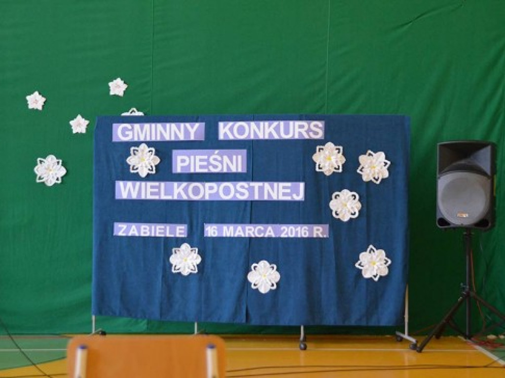Gminny Konkurs Pieśni Wielkopostnej