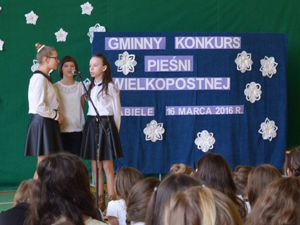 Gminny Konkurs Pieśni Wielkopostnej