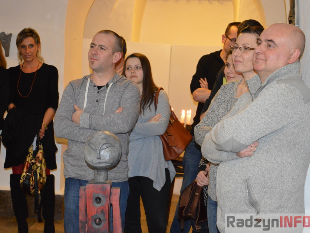 Otwarcie wystawy rzeźby Grzegorza Gruby
