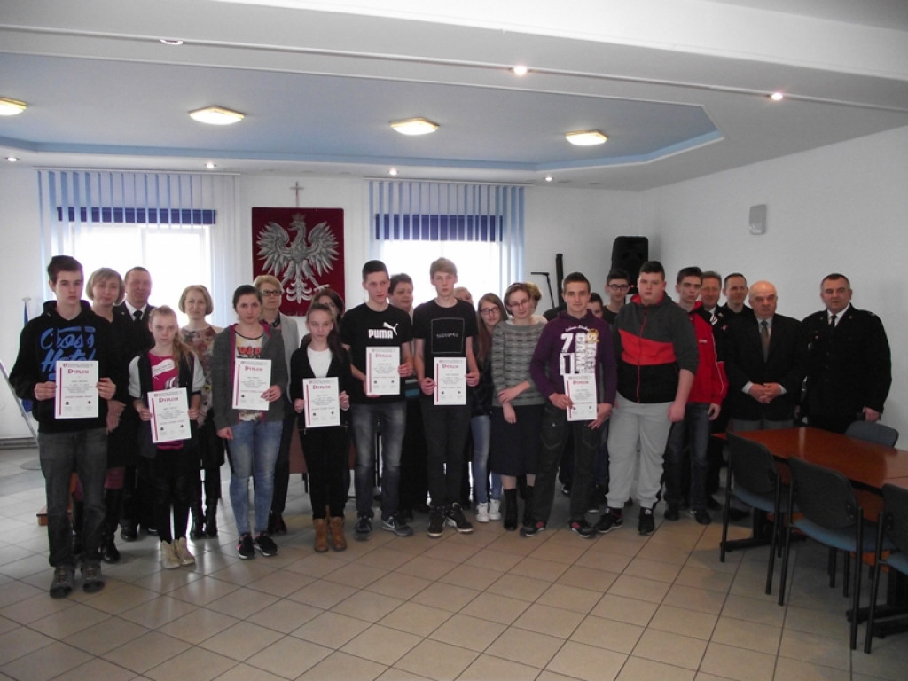 Powiatowe XXXIX Eliminacje Ogólnopolskiego Turnieju Wiedzy Pożarniczej 