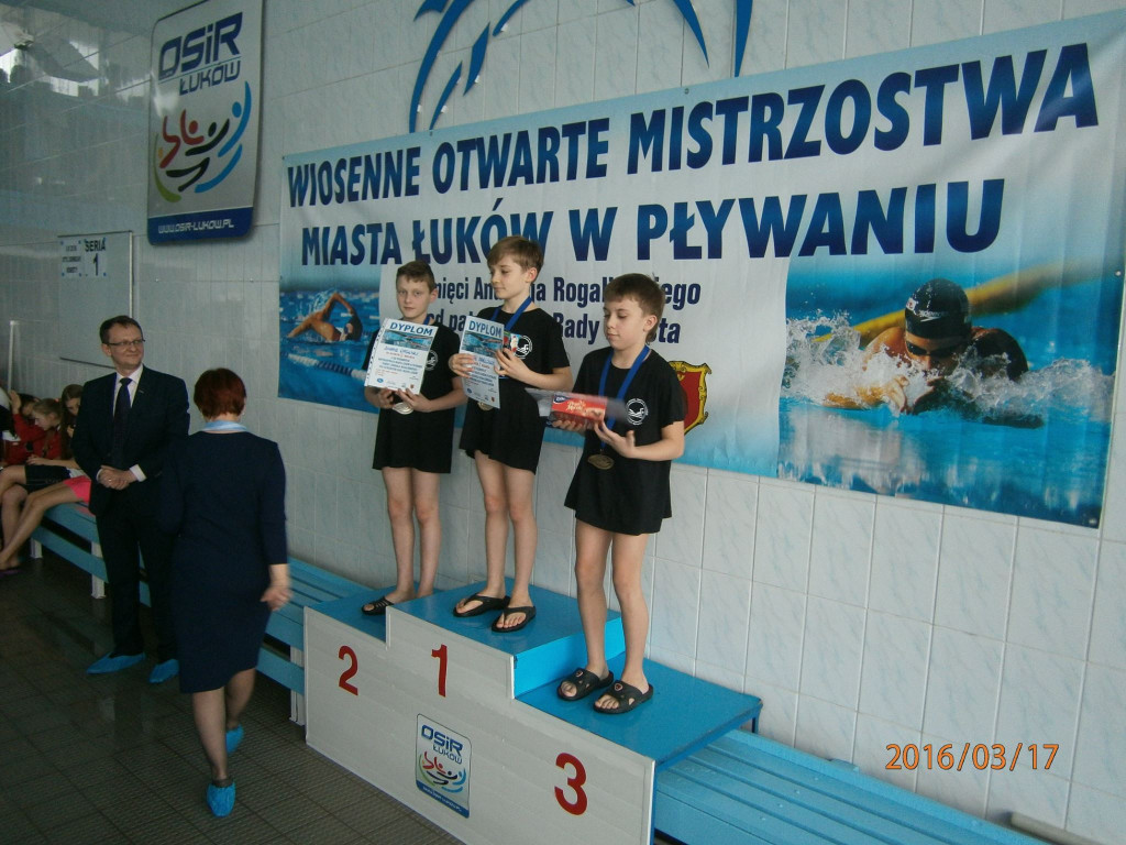 XXI Wiosenne Mistrzostwa Miasta Łuków w Pływaniu Pamięci Andrzeja Rogalińskiego