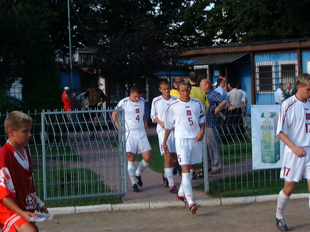 Prezes PZPN-u w Radzyniu, czyli mecz reprezentacji Polski U-18 w 2004 r.