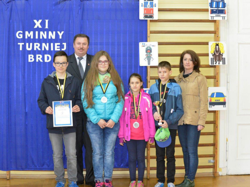 XI Gminny Turniej Bezpieczeństwa w Ruchu Drogowym w Branicy Radzyńskiej