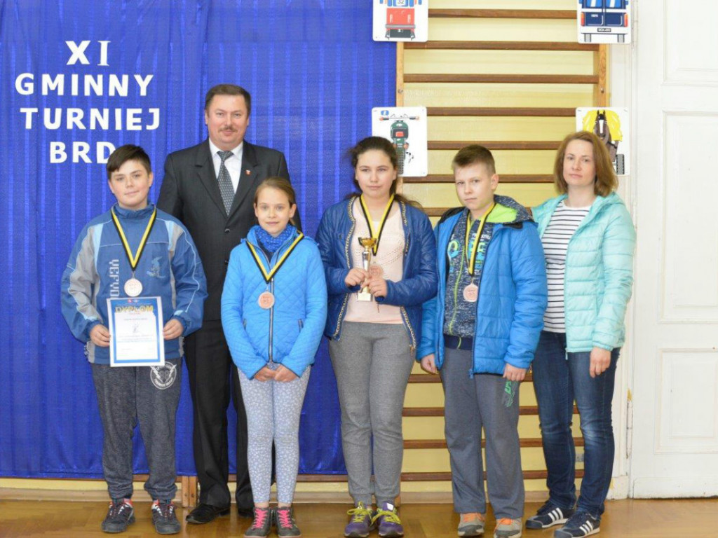 XI Gminny Turniej Bezpieczeństwa w Ruchu Drogowym w Branicy Radzyńskiej