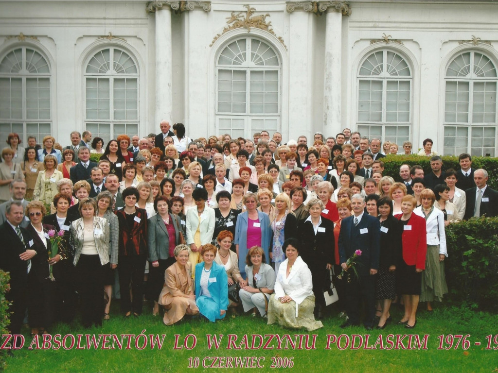 Coraz bliżej  Zjazd Absolwentów I Liceum Ogólnokształcącego w Radzyniu Podlaskim