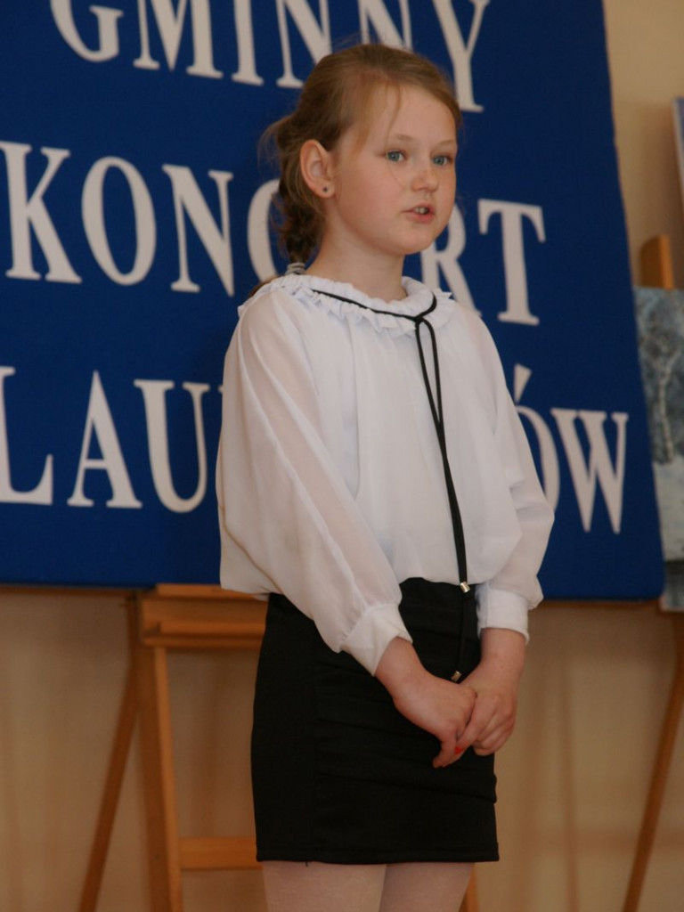 Laureaci Eliminacji Gminnych XXXV  Małego Konkursu Recytatorskiego