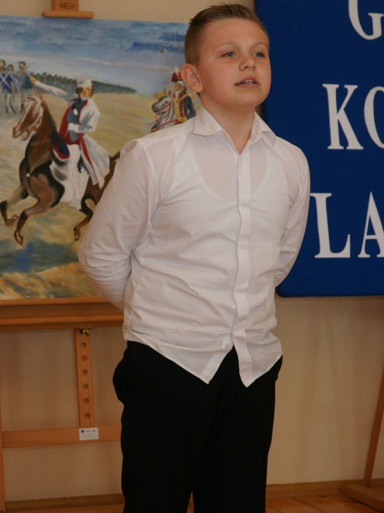 Laureaci Eliminacji Gminnych XXXV  Małego Konkursu Recytatorskiego
