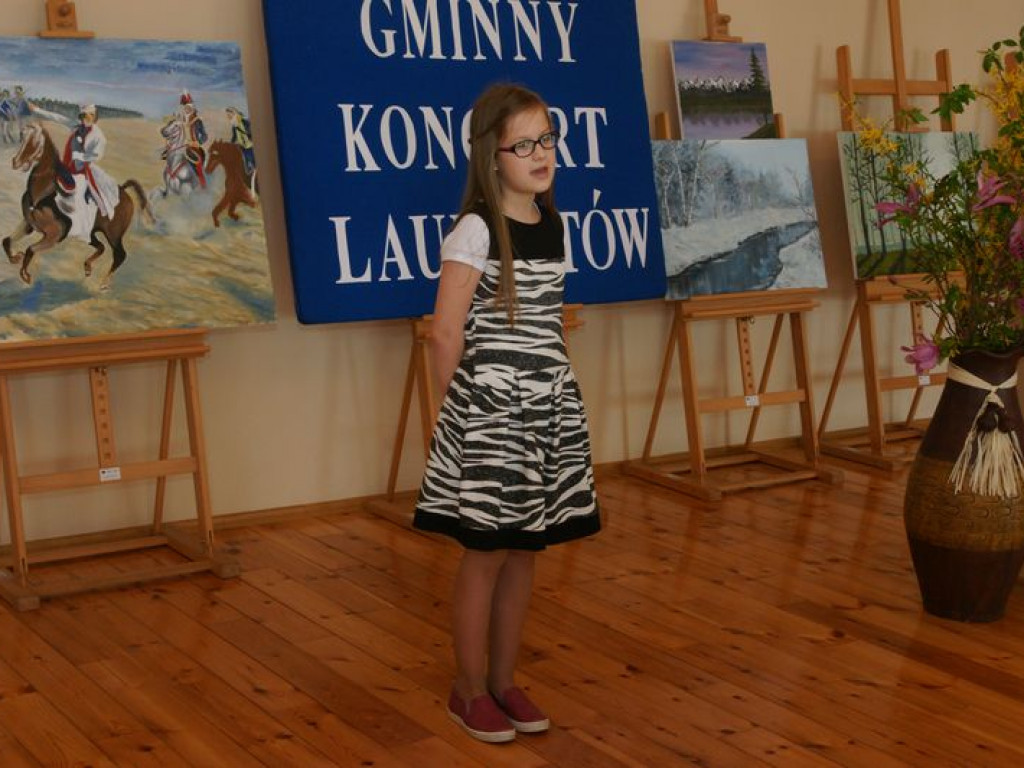 Laureaci Eliminacji Gminnych XXXV  Małego Konkursu Recytatorskiego