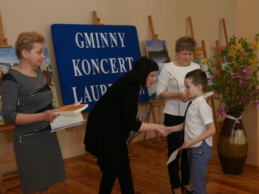 Laureaci Eliminacji Gminnych XXXV  Małego Konkursu Recytatorskiego
