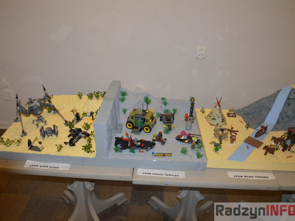 Wystawa  klocków Lego 5-letniego Mikołaja Ochnio