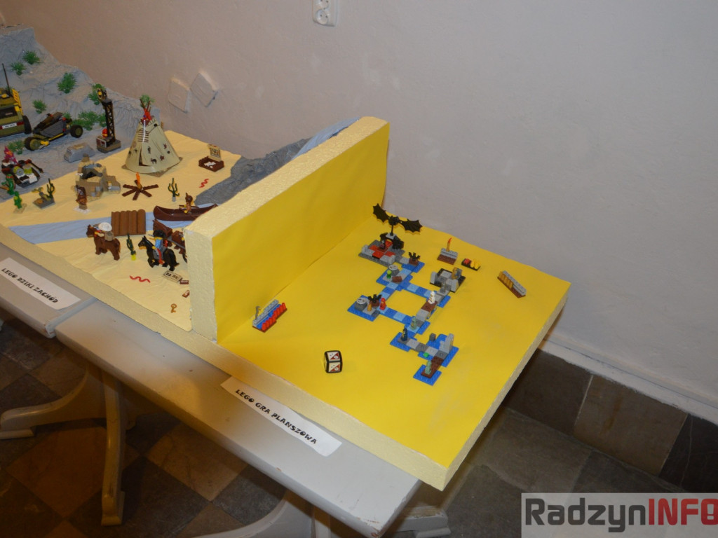 Wystawa  klocków Lego 5-letniego Mikołaja Ochnio