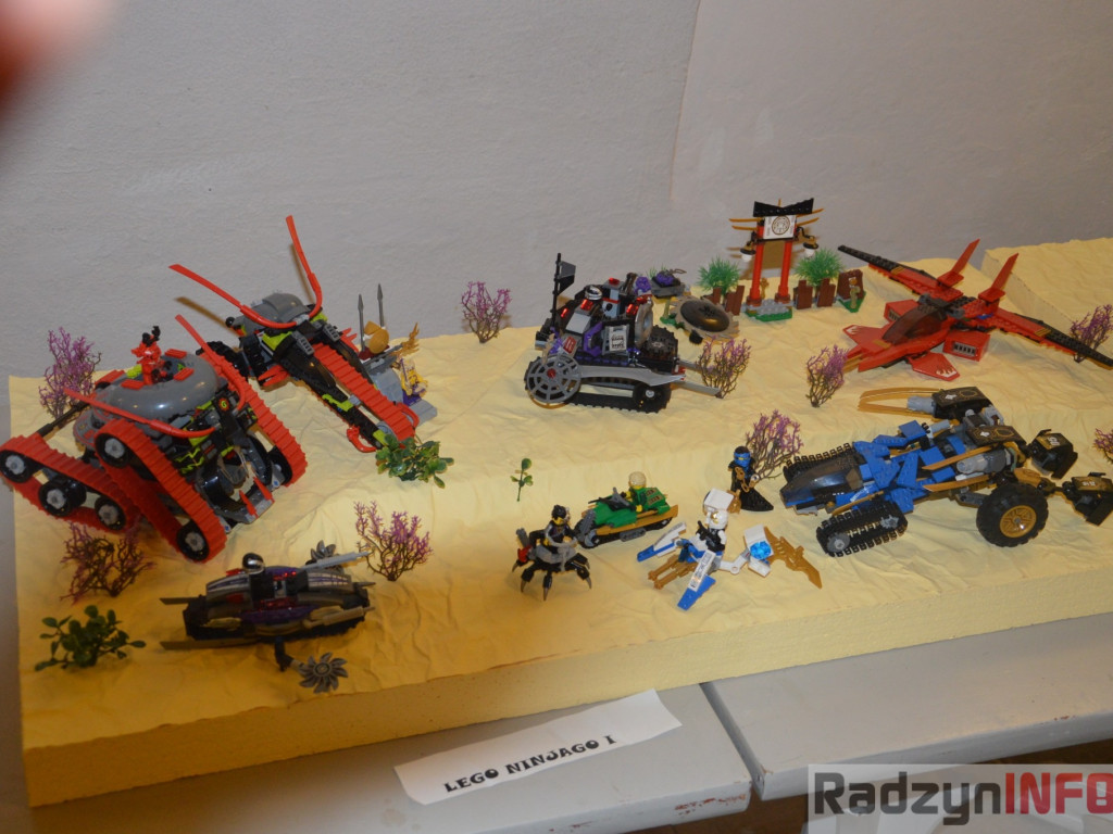 Wystawa  klocków Lego 5-letniego Mikołaja Ochnio