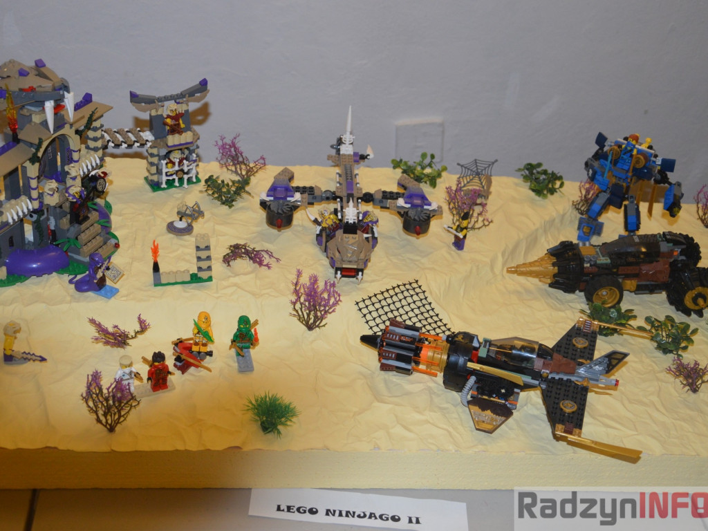 Wystawa  klocków Lego 5-letniego Mikołaja Ochnio