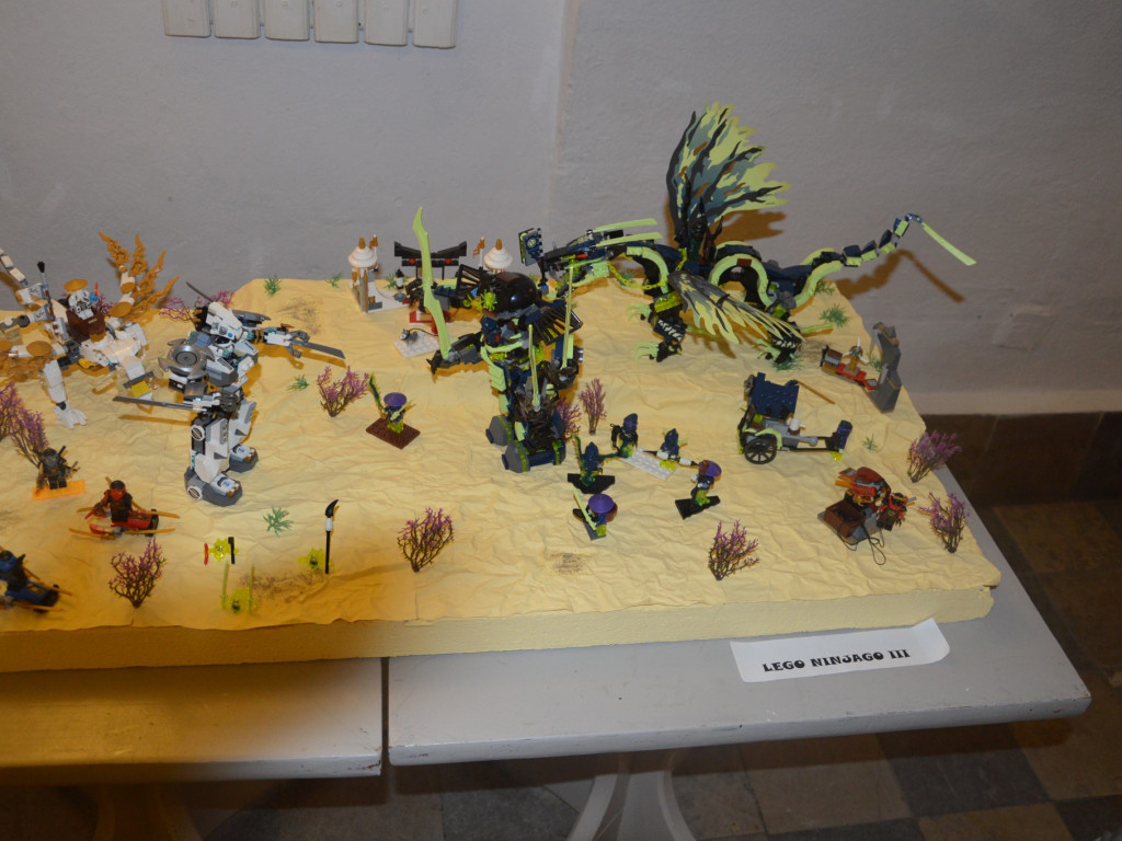 Wystawa  klocków Lego 5-letniego Mikołaja Ochnio